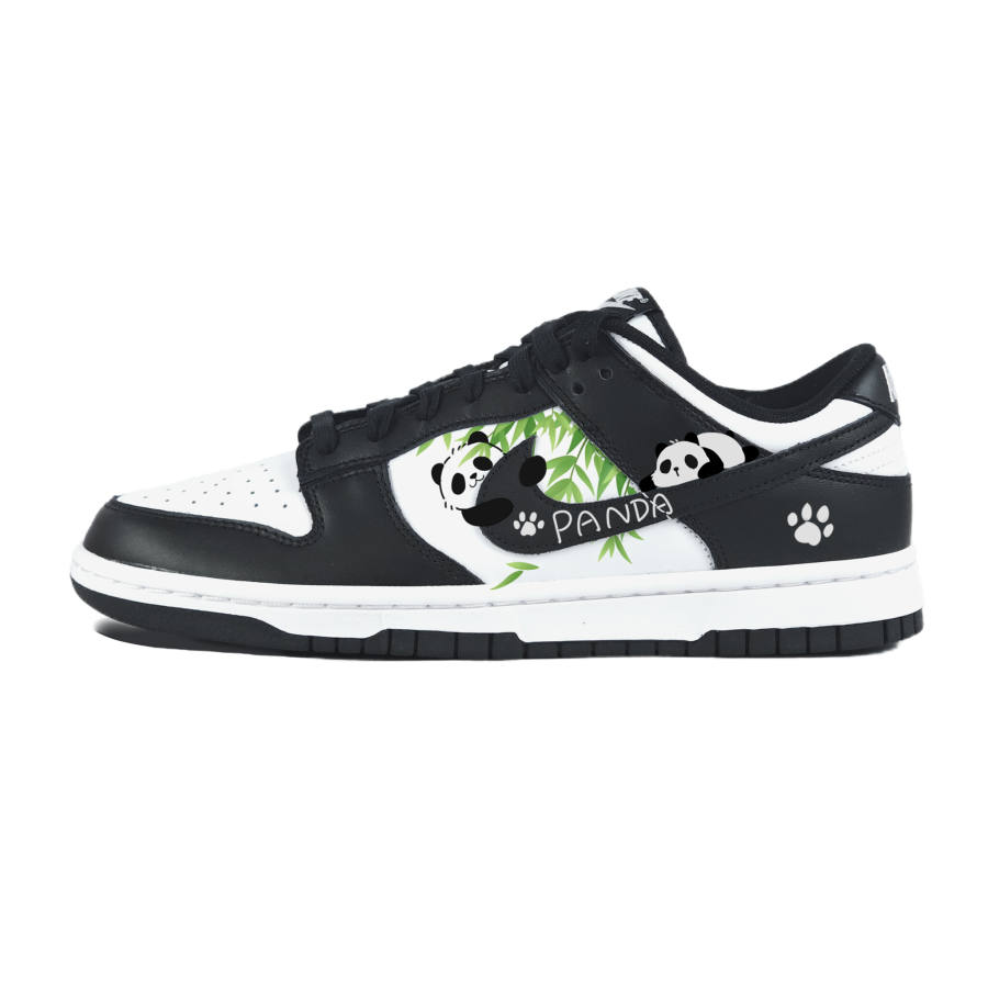 Nike Nike Dunk Abrasion Resistant Low top Skateboard Shoes Unisex Black White