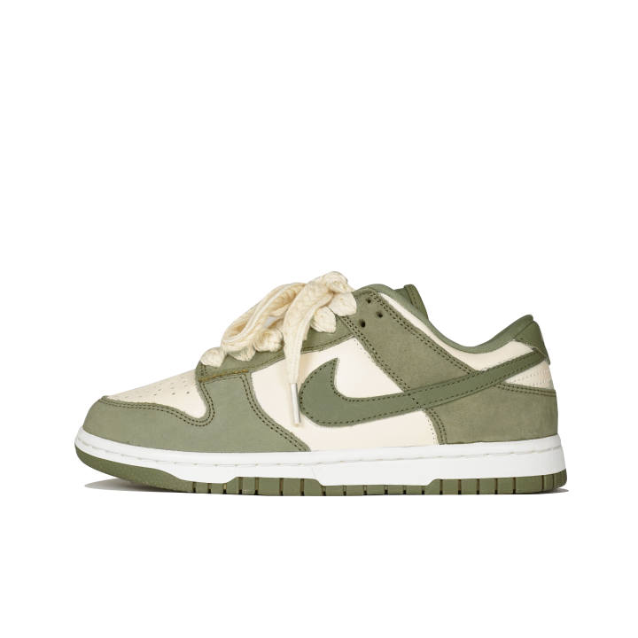 Nike Nike Dunk Nine Systems Low top Skateboard Shoes Women's Olive Green