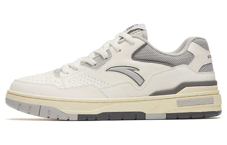 Anta Flame 4.0 Slip Resistant Abrasion Resistant Low top Skateboard Shoes Men's Microchip Gray