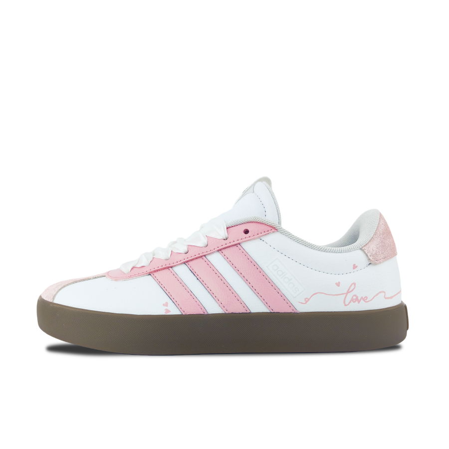 Adidas Adidas Court Vision 3 Abrasion Resistant Abrasion Resistant Low top Skateboard Shoes Unisex White