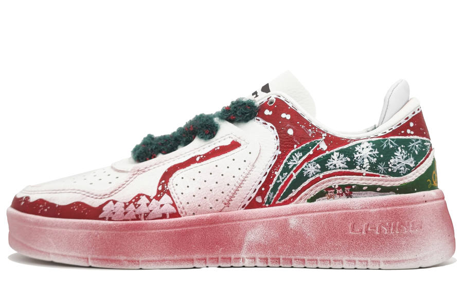 Li-Ning Li Ning Street Player Strong Coverage Thermal Abrasion Resistant Coverage Thermal Abrasion Resistant Low top
