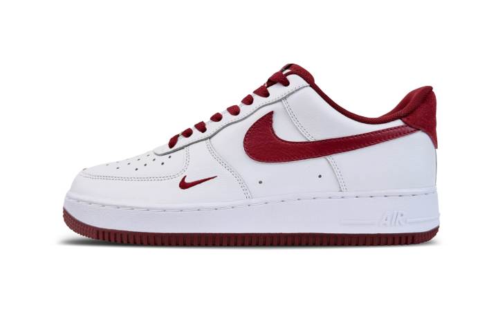 Nike Nike Air Force 1 Abrasion Resistant Lightweight Wear resistant And Lightweight Low top Skateboard Shoes Men's Red