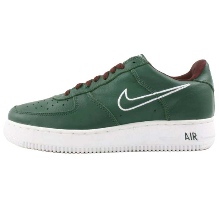 Nike Nike Air Force 1 Slip Resistant Abrasion Resistant Low top Skateboard Shoes Men's Green