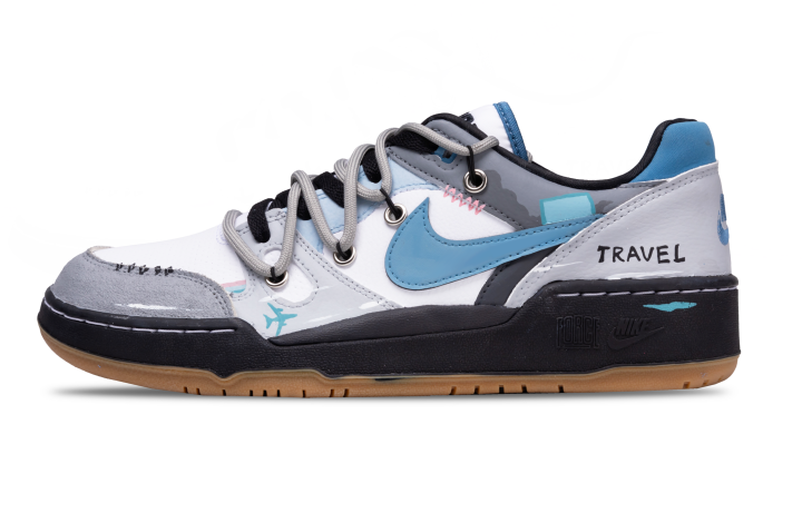 Nike Nike Full Force Low Hokkaido, Photovoltaic Power Leather Abrasion Resistant Abrasion Resistant Low top Skateboard Shoes