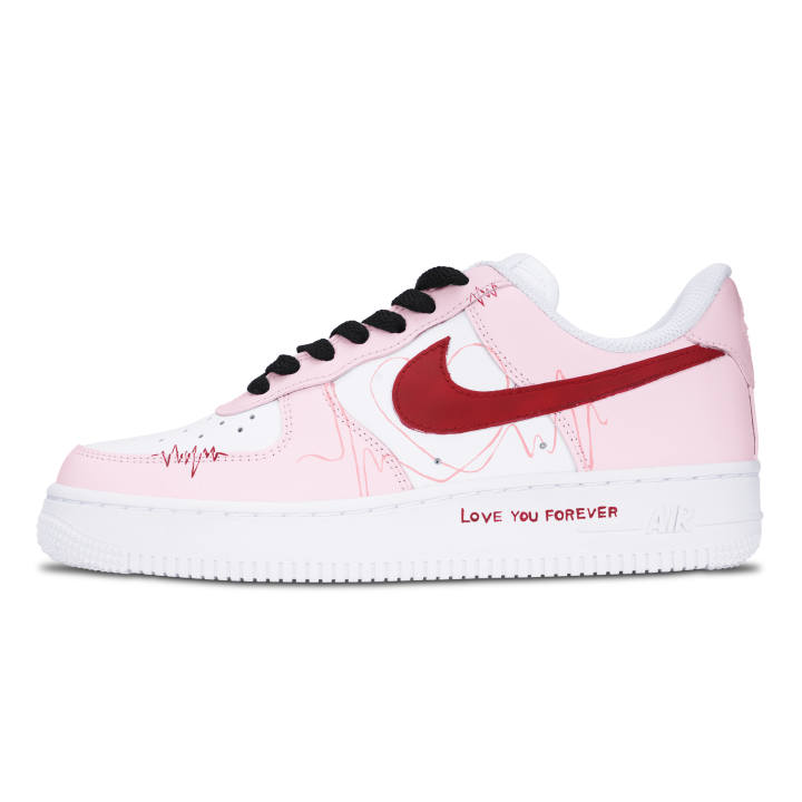 Nike Nike Air Force 1 Air Force 1, Curved Love Slip Resistant Abrasion Resistant Slip Resistant Abrasion Resistant Low top