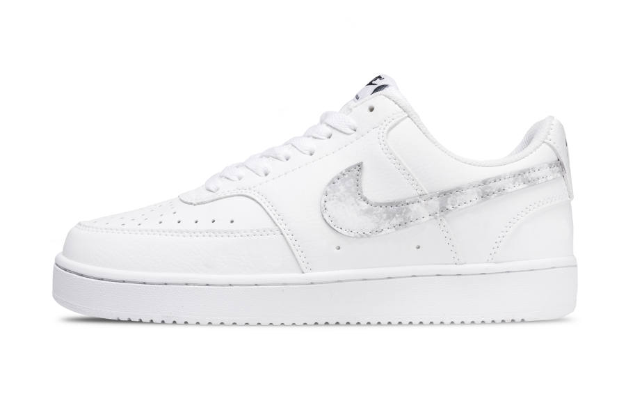 Nike Nike Court Vision 1 Sunshine Radiant Abrasion Resistant Low top Skateboard Shoes Men's Gray White