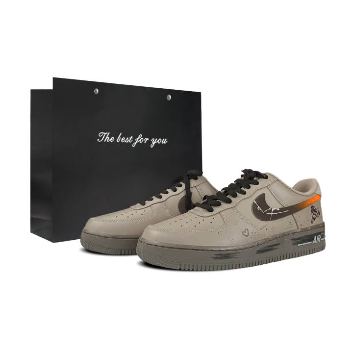 Nike Nike Air Force 1 BNK Dawn Twilight Cables Abrasion Resistant Abrasion Resistant Low top Skateboard Shoes Unisex