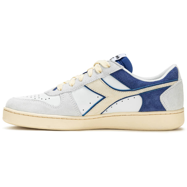 Diadora Breathable Lightweight Breathable And Lightweight Low top Skateboard Shoes Men's White