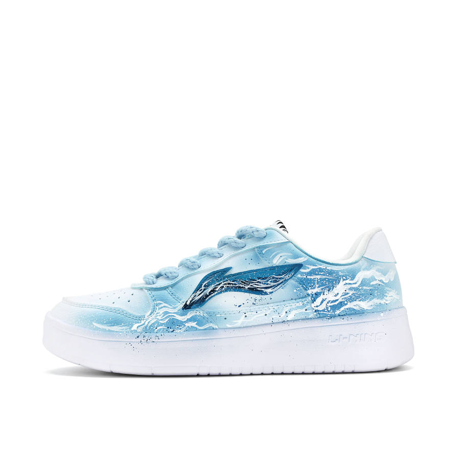 Li-Ning Li Ning Floating Boat Cushioning, Wear Resistant Low top Skateboard Shoes Unisex