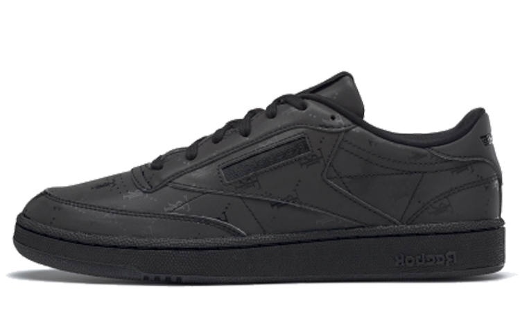 Reebok Club C Très Rasché x Club C Reebok 85 Mu 'Triple Black'