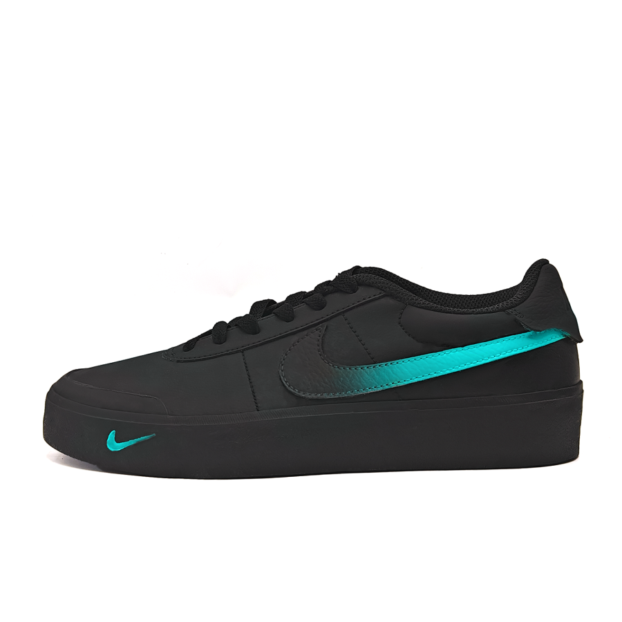 Nike Nike Court Shot Begonia Step And Shake Non slip Lightweight Low top Skateboard Shoes Unisex Black Blue