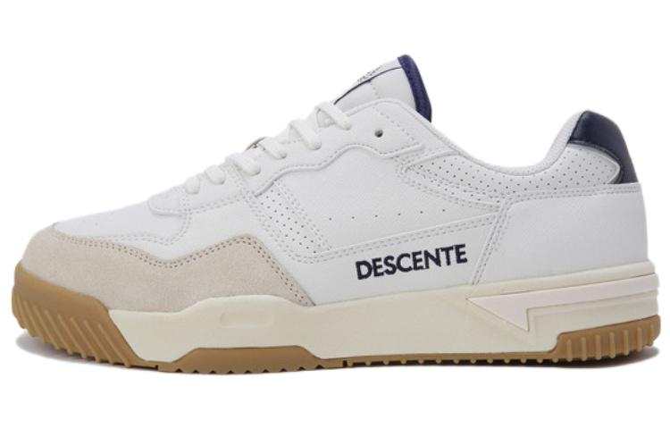 DESCENTE DESCENTE Low top Skateboard Shoes Unisex White Brown