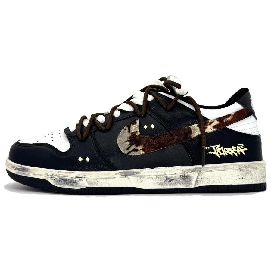 Nike Nike Dunk Shoe Door Open Country Breath Abrasion Resistant Low top Skateboard Shoes Unisex Earth Tone