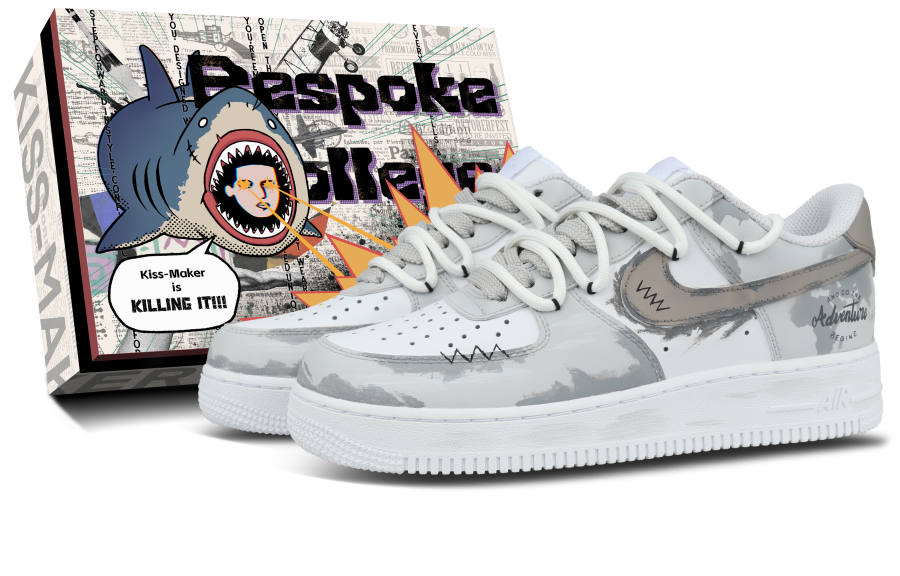 Nike Nike Air Force 1 Abrasion Resistant Low top Skateboard Shoes Unisex White