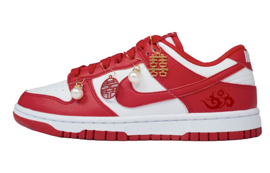 Nike Nike Dunk A Match Made In Heaven Abrasion Resistant Low top Skateboard Shoes Unisex