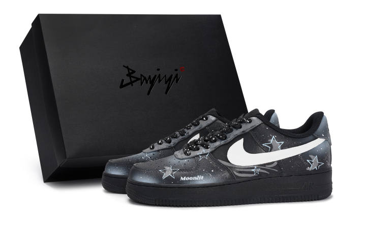 Nike Nike Air Force 1 07 811 Manufacturing, Star Moon Radiance, Special Shoe Box Slip Resistant Abrasion Resistant