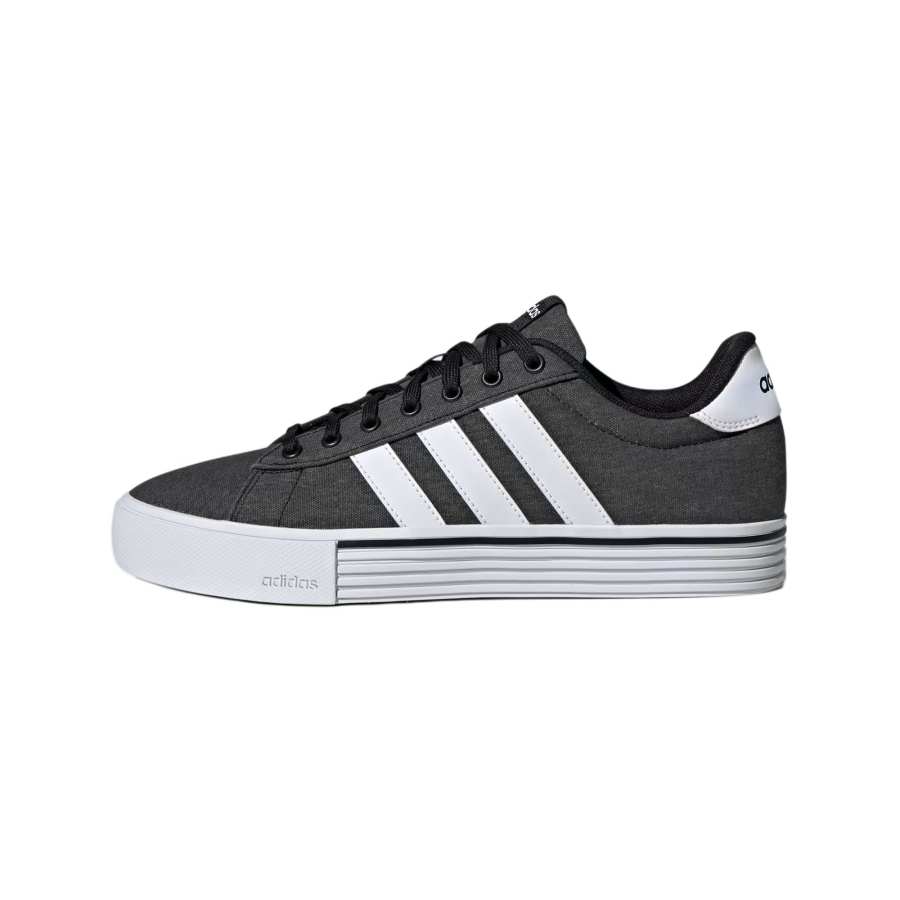 Adidas Adidas Daily 4.0 Slip Resistant Abrasion Resistant Low top Skateboard Shoes Unisex Gray