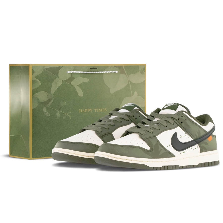 Nike Nike Dunk Cushioning, Wear Resistant Low top Skateboard Shoes Unisex Pale Green