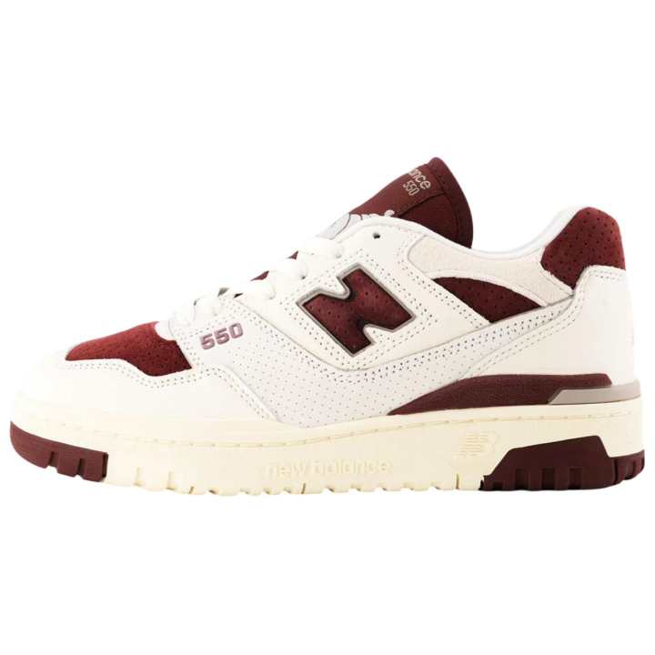 New Balance 550 New Balance 'Sea Salt Classic Crimson'