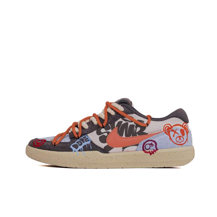 Nike Nike SB Force 58 Canvas Abrasion Resistant Abrasion Resistant Low top Skateboard Shoes Men's