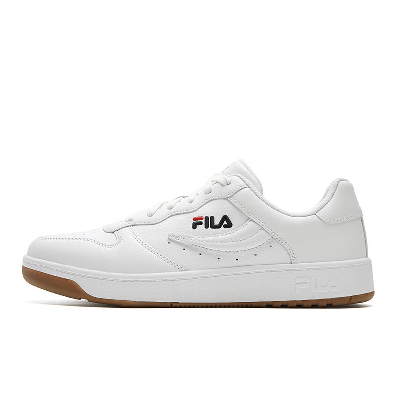 FILA FX 100 Coverage Abrasion Resistant Lightweight Low top Skateboard Shoes Men's Distinguished White