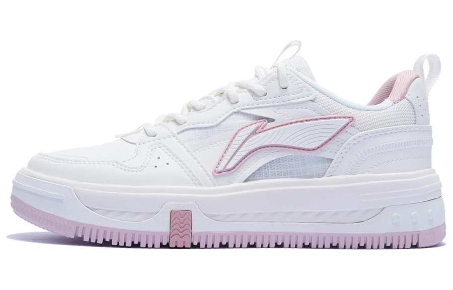 Li-Ning Li Ning Textile, Synthetic Leather Slip Resistant, Abrasion Resistant, Breathable, Height Increasing Low top