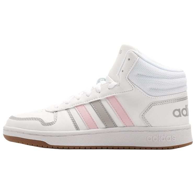 Adidas Neo Adidas Hoops 2.0 Mid 'White Pink Grey' Women's