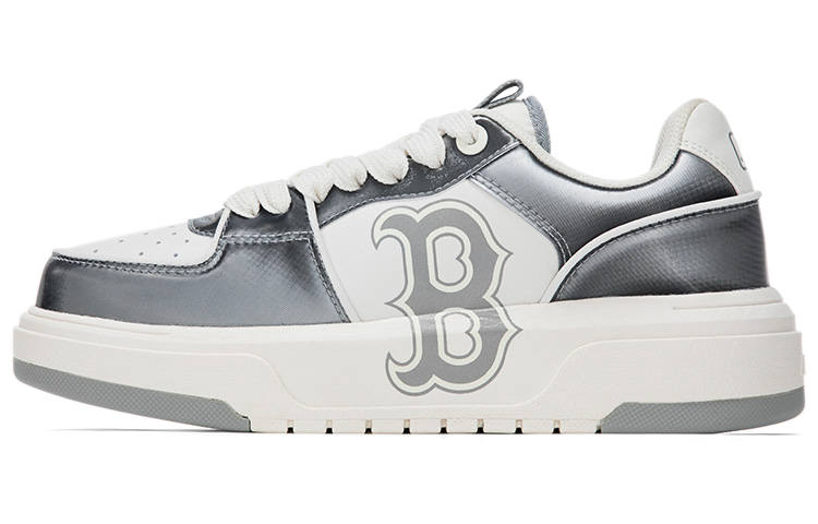 MLB MLB Chunky Liner Skateboard Shoes Unisex Low Top Gray White