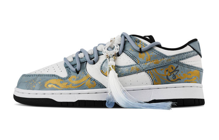 Nike Nike Dunk Auspicious Cloud District Slip Resistant Abrasion Resistant Low top Skateboard Shoes Unisex