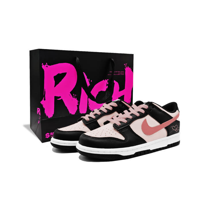 Nike Nike Dunk Cupid Cushioning, Wear Resistant Low top Skateboard Shoes Women's