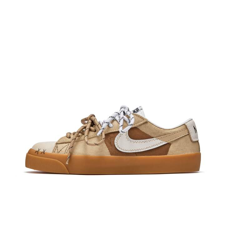Nike Nike Blazer Freedom Panda, Coffee Era Slip Resistant Cushioning Slip Resistant Cushioning Low top Skateboard Shoes