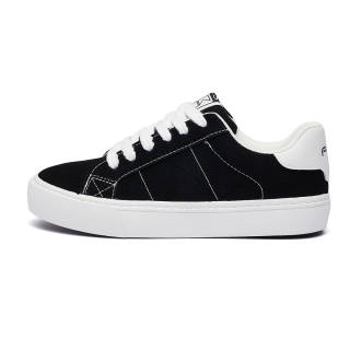 FCS Slip Resistant, Abrasion Resistant, Lightweight Low top Skateboard Shoes Unisex Black