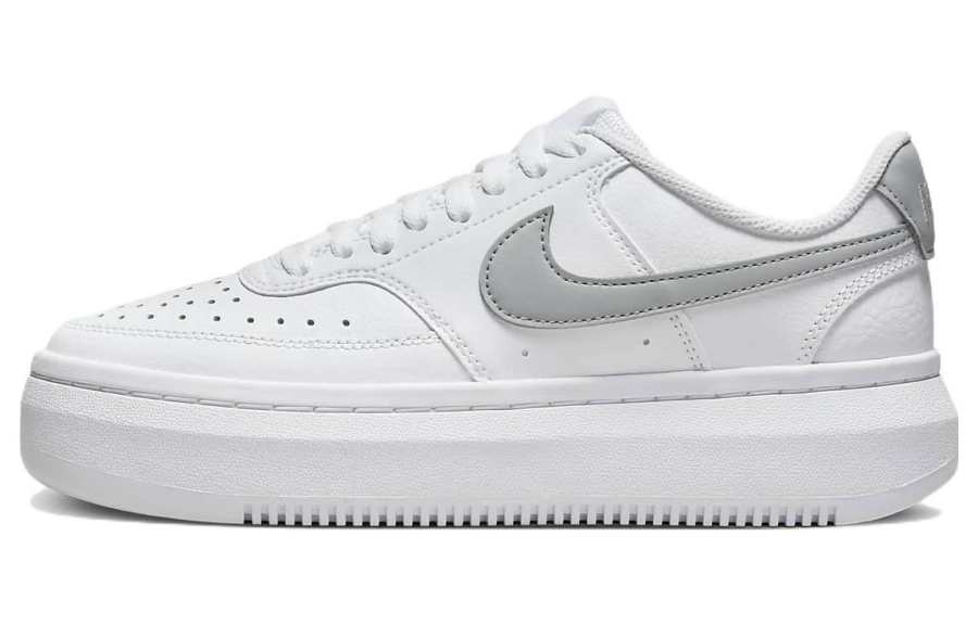 Nike Nike Court Vision Alta Comfortable Slip Resistant Abrasion Resistant Low top Skateboard Shoes Women's White