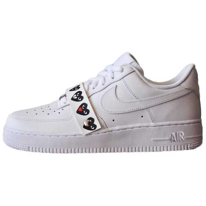Nike Nike Air Force 1 Low Comme Des Garcons Emoji White