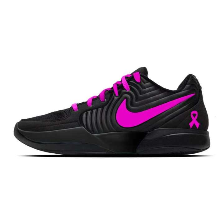 Nike Nike Ja Morant 2 Abrasion Resistant Low top Basketball Shoes Men's Black Pink