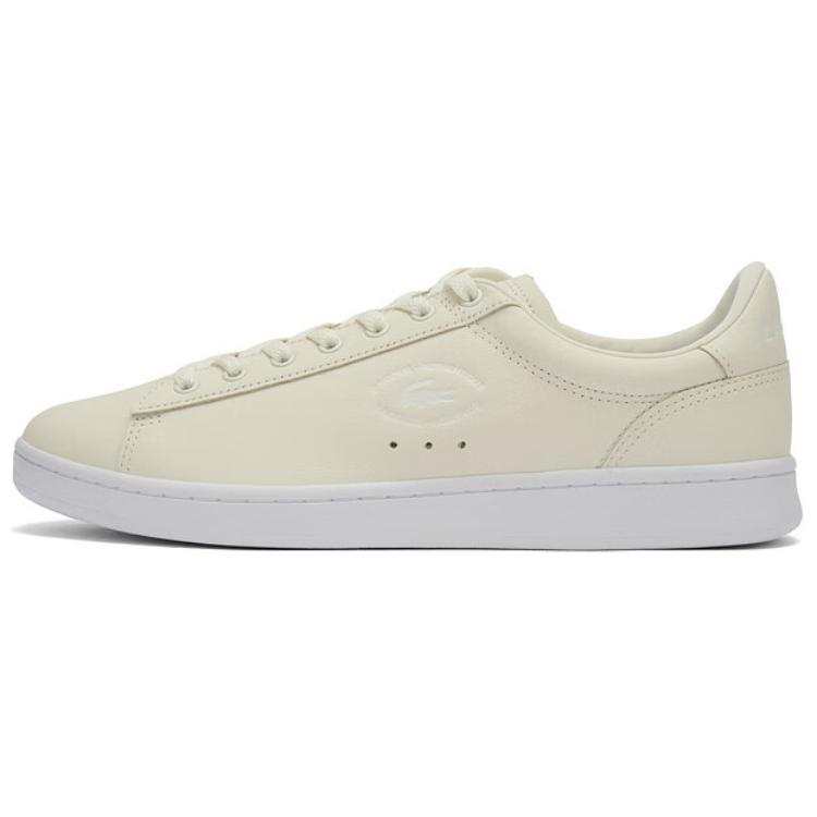 LACOSTE Low top Skateboard Shoes Men's Ecru