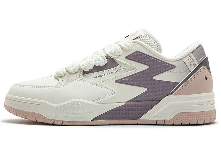 361° BIG3 Cushioning Slip Resistant Low top Skateboard Shoes Women's Pink Purple