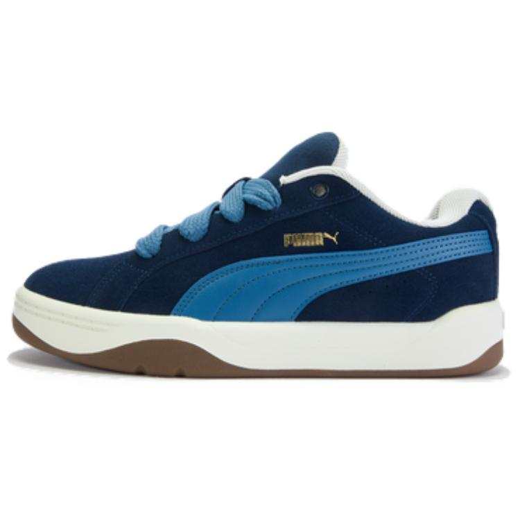 PUMA Park Lifestyle Height Increasing Low top Skateboard Shoes Unisex Blue