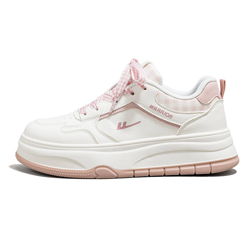 Warrior Coverage Height Increasing Abrasion Resistant Slip Resistant Low top Skateboard Shoes Women's