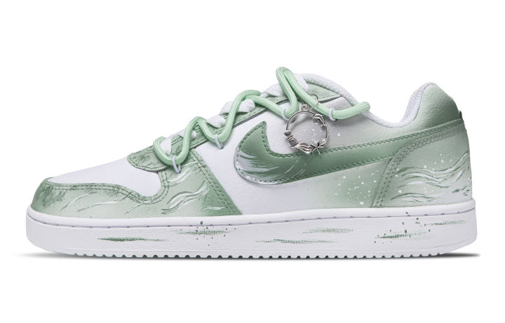 Nike Nike EBERNON Clear Spring Wave Mint Mambo Coverage Breathable Coverage Breathable Low top Skateboard Shoes Unisex