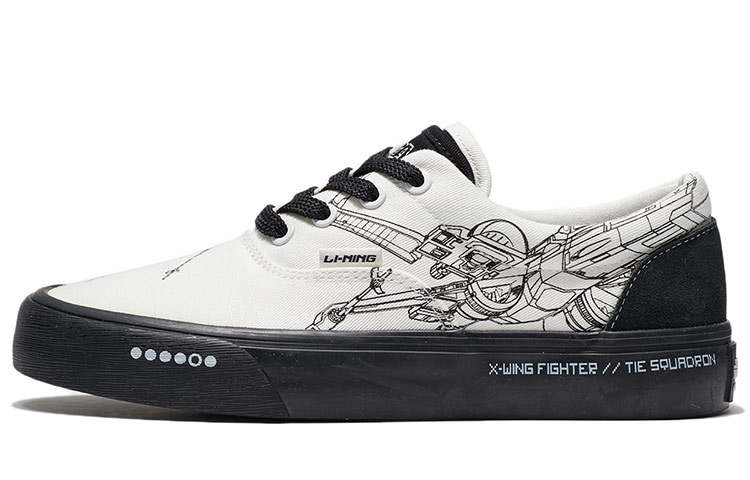 Li-Ning Li Ning X Star Wars Skateboarding Low 'Creamwhite Black' Women's