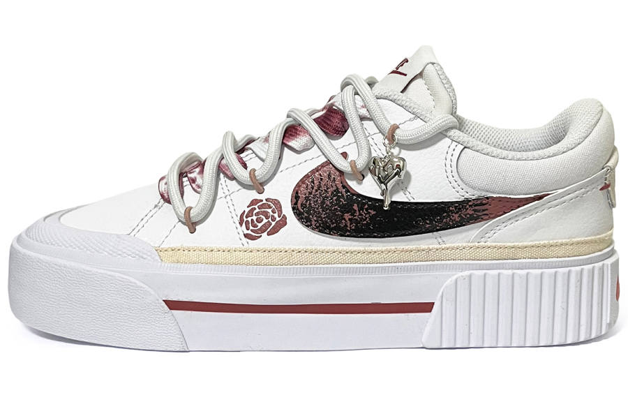 Nike Nike Court Lite Low top Skateboard Shoes Women's White