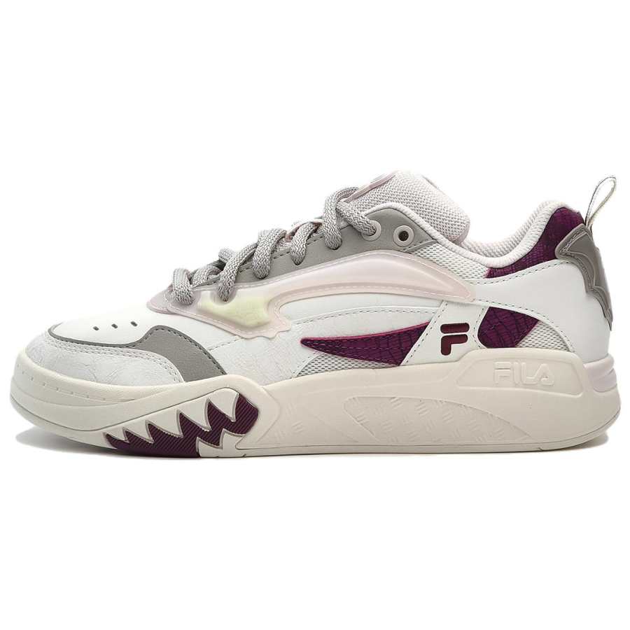 FILA FUSION Desperado Low Top Skate Shoes 'White Grey Red' Women's