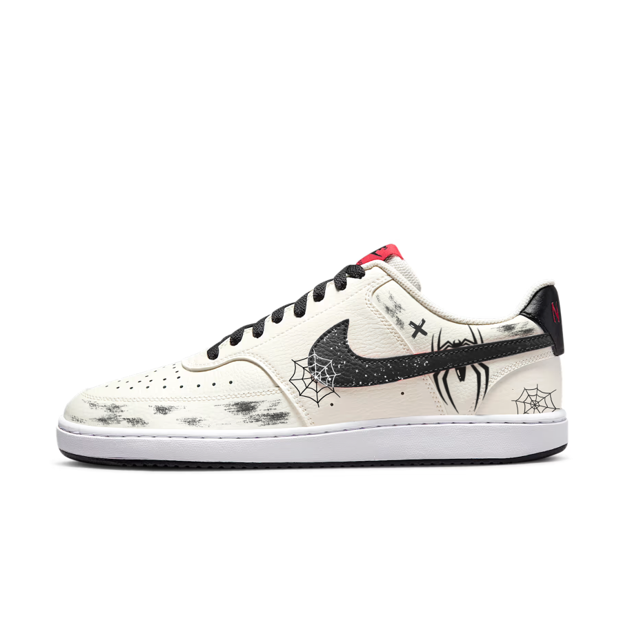 Nike Nike Court Vision 1 Abrasion Resistant Abrasion Resistant Low top Skateboard Shoes Unisex Black White