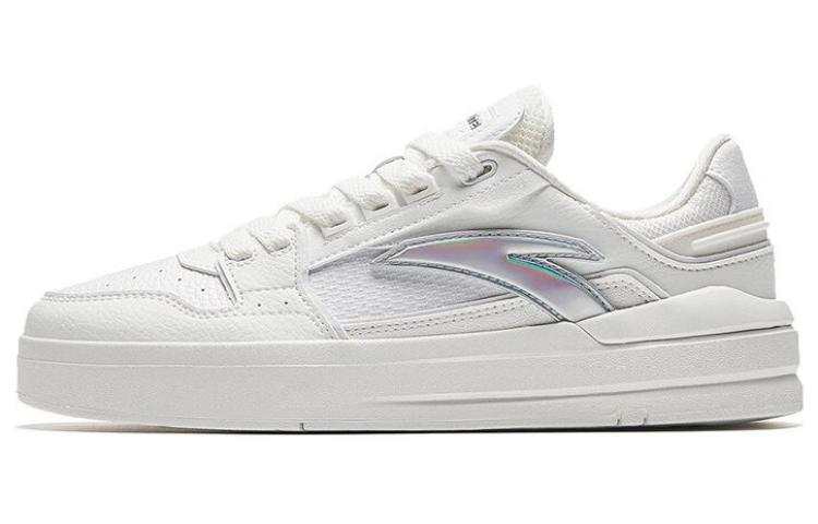 Anta Street Lite Slip Resistant Abrasion Resistant Low top Skateboard Shoes Women's White