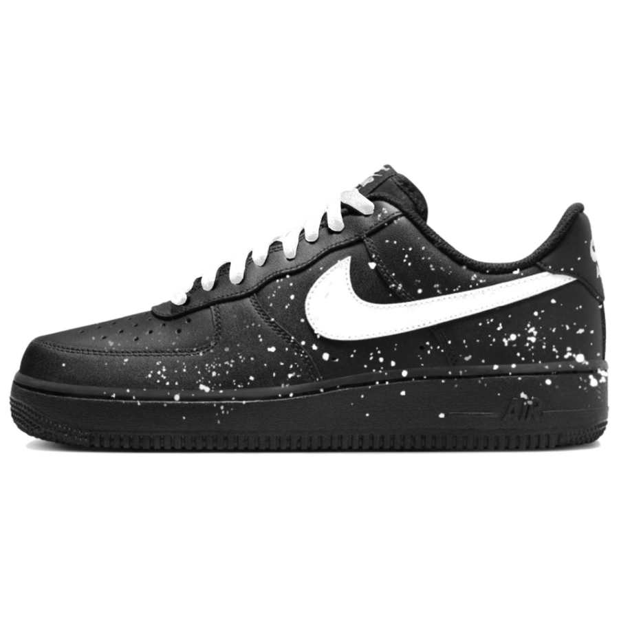 Nike Nike Air Force 1 Abrasion Resistant Low top Skateboard Shoes Unisex Black White