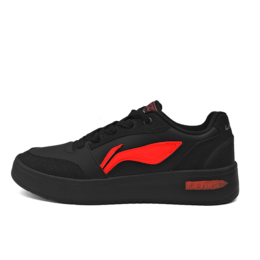 Li-Ning Li Ning Sycee V3 Slip Resistant Lightweight Height Increasing Low top Skateboard Shoes Men's Red Black