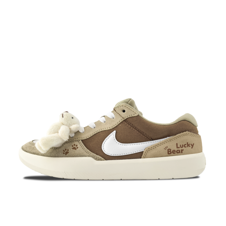 Nike Nike SB Force 58 Abrasion Resistant Abrasion Resistant Low top Skateboard Shoes Unisex Brown
