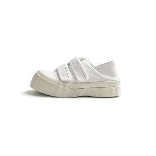 KBNB Slip Resistant Height Increasing Low top Skateboard Shoes Women's White