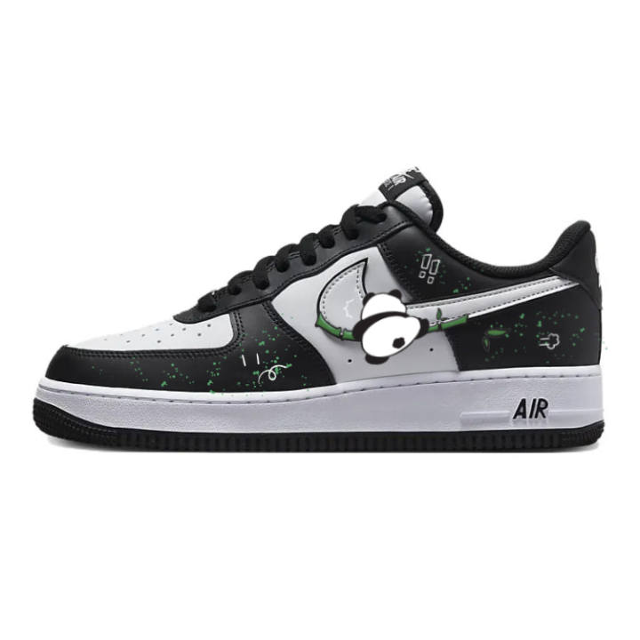 Nike Nike Air Force 1 Low top Skateboard Shoes Unisex White Black